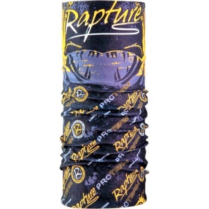 Bandana Rapture Pro Neckwear Black Yellow