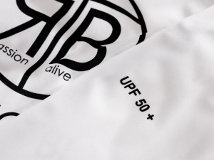 Bluza RTB UV Long Sleeve Hoodie UPF 50+ Bright White - Img 6