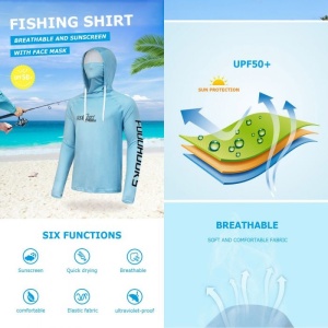 Bluza UV Relax UPF 50+ Hunting Camo - Img 2
