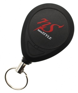 Breloc Retractor Neo Style NST Pin On Reel II Black