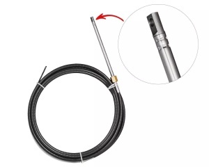 Cablu Directie Mecanica Pretech Steerflex 01748 150 CP, Terminal Inox, 5FT - 30FT