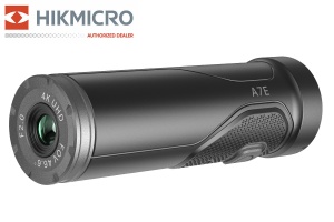 Cameră de acțiune pentru vânătoare HIKMICRO HIKCam A7E 4K 64GB, echipată cu sistem de activare la recul, zoom 2x-8x, protecție IP67 și adaptoare de montaj pe țeavă.