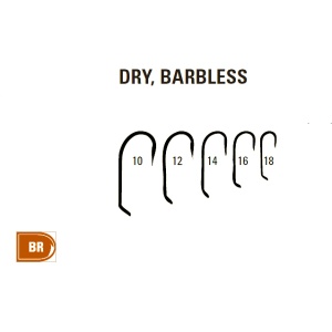 Carlige Fly Mustad Signature Dry Barbless Hooks Bronze 25buc/plic - Img 3