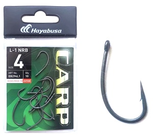Cârlige Hayabusa L-1 NRB Nonreflect 10buc/plic