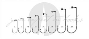 Carlige Jig VMC 9247 BN Round Bend Long Shank 50buc/plic - Img 3