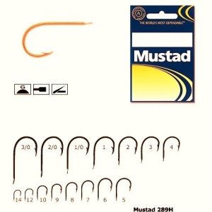 Carlige Mustad Auriu M289H Cioc de Papagal 10buc/plic