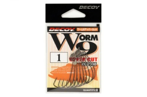 Cârlige Offset Decoy Worm 9 Upper Cut - Img 3