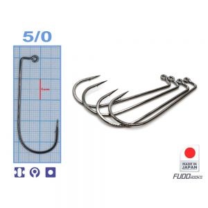 Carlige Pentru Jig Fudo Ab Black Nickel Bulk 500 - 1000buc - Img 3