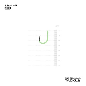 Cârlige Vagner Hook Livebait Pro – Echipament profesional pentru monturi hair-rig la somn, cu ochet sudat și strat luminescent pentru vizibilitate maximă.