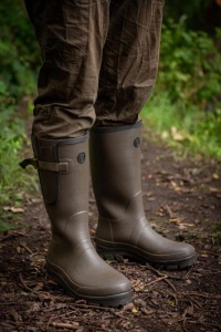 Cizme Cauciuc Fox Neoprene Lined Camo/Khaki Wellies - Img 5