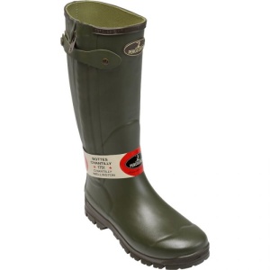 Cizme Cauciuc Treesco Chantilly Zip Kaki - Img 2
