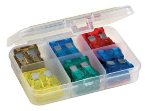 Cutie cu 36 sigurante 5-30A asortate OSCULATI
