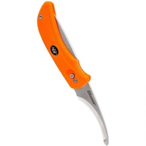 Cuțit vânătoare Blaser R8 Ultimate portocaliu cu lamă rotativă Sandvik 12C27 și teacă Kydex de înaltă vizibilitate