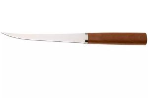 Cuțit Filetat Marttiini Cabin Chef, Oțel Inoxidabil, Mesteacăn Tratat, 110mm