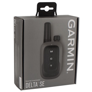 Garmin Delta SE – dispozitiv de dresaj canin ergonomic și inteligent, cu 3 moduri de corecție, rază de 800 m și autonomie mare. Precizie Garmin în palmă