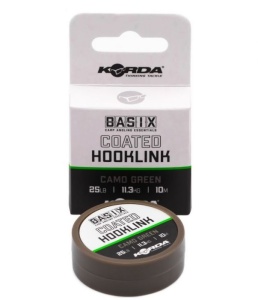 Fir Textil Cu Camasa Korda BASIX Coated Hooklink 10m - Img 3