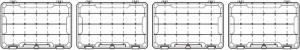 Geanta Flambeau Graphite 400 Red 40x27x20cm - Img 4