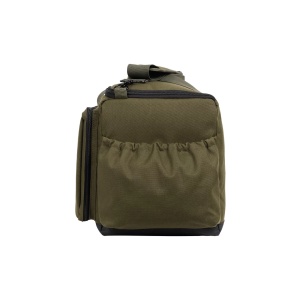 Geantă profesională pentru poligon și muniție Mauser Range Bag Olive cu separatoare interioare și sistem MOLLE.