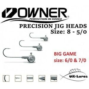 Jig Jaxon Owner Big Game BN Nr 6/0 3buc/plic - Img 2