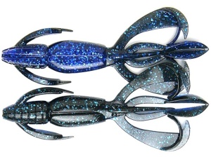 Keitech Crazy Flapper 7.1cm Black Blue