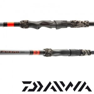 Lanseta Daiwa Fuego Camo Spin 2.10m 10-40g 2buc - Img 2