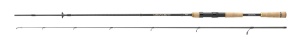 Daiwa Legalis Solid Jiggerspin – vârf solid extra-sensibil, blank HMC+, acțiune rapidă perfectă pentru jigging la șalău, biban și știucă.
