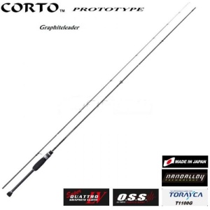 Lanseta Graphiteleader CORTO PROTOTYPE 21GCORPS 642UL-HS 1.93m 0.5-2g 2buc