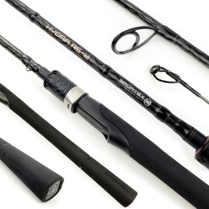 Lansetă Sportex Hydra RS3 – blank Toray T800 ultra-rapid, sensibilitate ridicată, inele Seaguide SIC și control excelent pentru pescuitul modern la răpitori