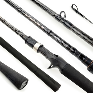 Lansetă Sportex Hydra RS3 Baitcast  – blank Toray T800 ultra-rapid, sensibilitate ridicată, inele Seaguide SIC și control excelent pentru pescuitul modern la răpitori