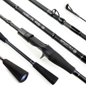 Lansetă Sportex Nova RS3 RS-3 Baitcast 195m 3-15g 2buc - Img 2