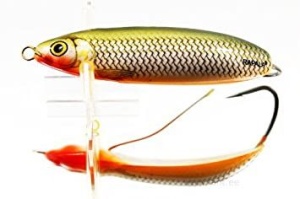 Lingura Oscilanta Rapala Rattlin' Minnow Spoon 8cm 16g HFCGR - Img 2