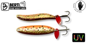 Linguriță Oscilantă Berti Taifun Custom Paint Nr.1 53mm / 7g Dragon Skin AP05