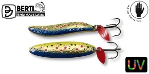 Linguriță Oscilantă Berti Taifun Custom Paint Nr.1 53mm / 7g Dragon Skin AP10