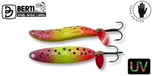 Linguriță Oscilantă Berti Taifun Custom Paint Nr.1 53mm / 9g Patrate BP02