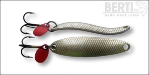 Lingurita Oscilanta Berti Taifun Nr.1 53mm 9g Patrate Silver