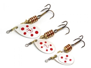 Lingurita rotativa Ilba Tondo Pearl/Red Nr1 3g - Img 3