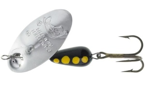 Lingurita rotativa Panther Martin Classic Regular #4 Silver Black