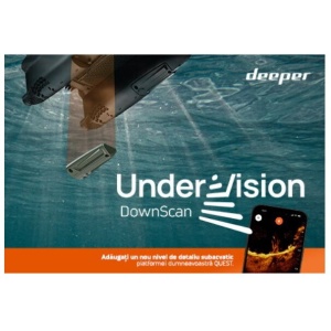 Modul sonar DownScan Deeper Quest Undervision 780kHz pentru imagistica de inalta definitie a structurilor subacvatice.