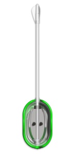 Momitor Method Cralusso Small Rocket Crystal 50x28mm cu matriță Green Shell – design compact, aerodinamic, fixare sigură a nadei și camuflaj eficient pe substrat