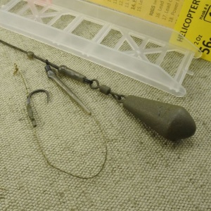 Montura Crap Orange Carp Rig Helicopter 56g - Img 3