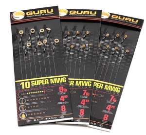 Montura Guru Tackle SMWG Banded Ready Rigs 15cm 8buc/plic