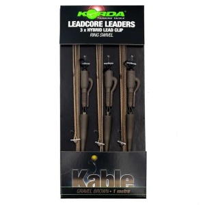 Montura Korda Kable Leadcore Leader Hybrid Lead Clip 50cm - Img 5