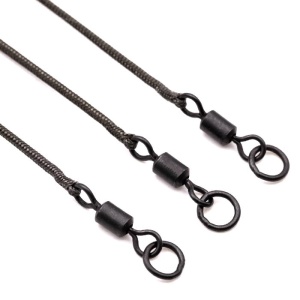 Montura Leadcore cu Anou Korda Kable Ring Swivel 50cm 3buc/plic - Img 2