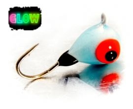 Mormishka Shark Tungsten Epoxy Fosforescenta 478 Nr14 1.09g
