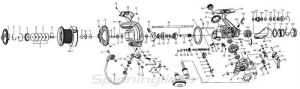 Mulineta Carp Pro Torus Feeder 4000FS - Img 7