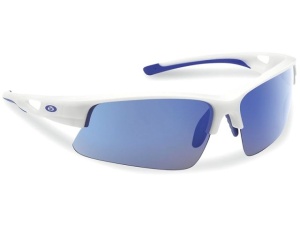 Ochelari Flying Fisherman Moray Matte White Smoke Blue Mirror