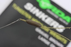 Opritoare Tungsten Korda Sinkers 9buc/plic - Img 2