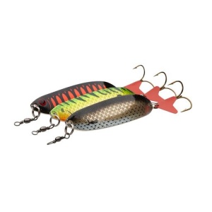Oscilanta DAM Effzett Slim Standard Spoon 80mm 24g Holographic Black - Img 2