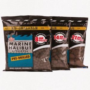 Pelete Dynamite Baits Marine Halibut Pre-Drilled 350g 14mm