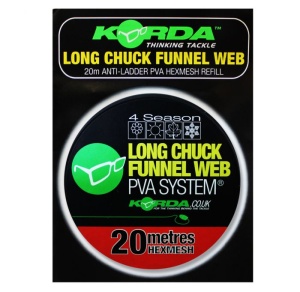 Rezerva Plasa Solubila Korda PVA Long Chuck Funnel Web Hexmesh 20m